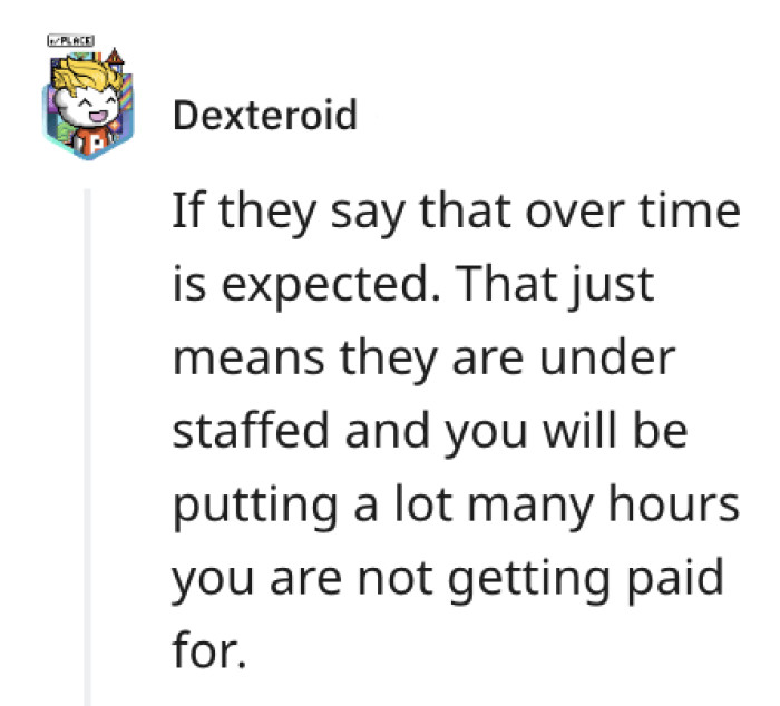 34. Understaffed and underpaid