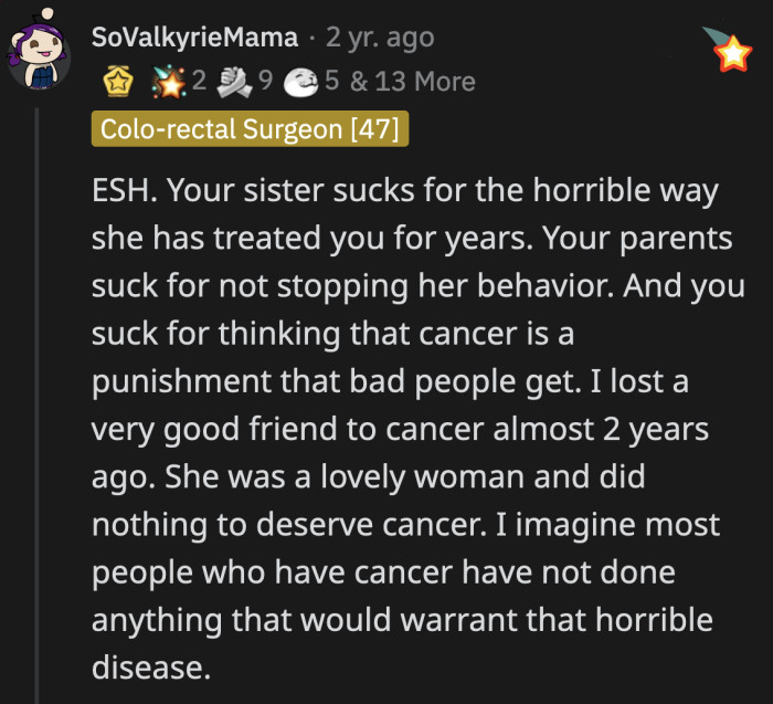 The Resounding Vote Was That Everyone in This Story Sucked