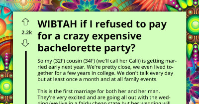 Bridezilla Demands Lavish Bachelorette Party, Maid Of Honor Refuses To Go Into Debt