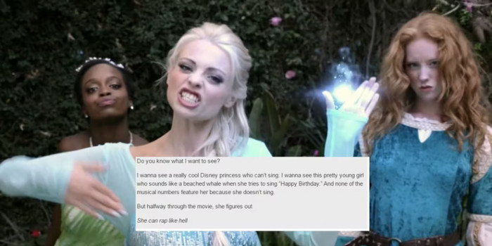 12. Less fancy princess, more ice ice princess