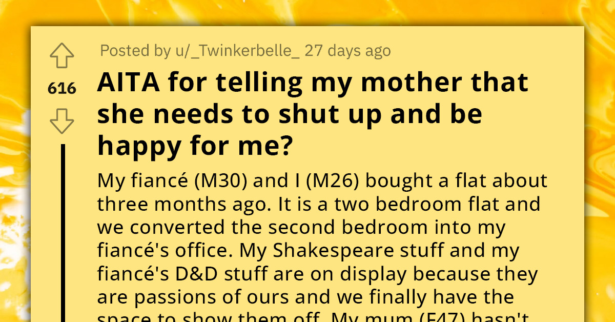 Mom Tours Her Son's New Apartment Only to Complain About Every Single Thing, Son Gets Fed Up and Shuts Her Up