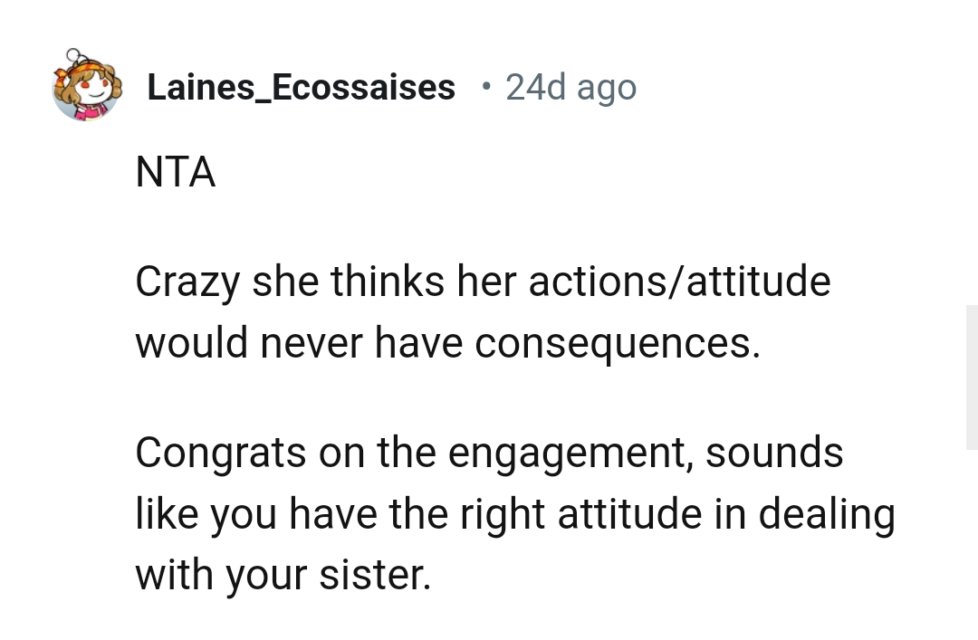 This Redditor Is Congratulating the OP on His Engagement