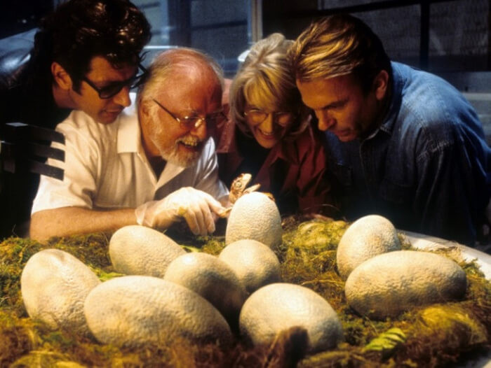 4. The dinosaurs in Jurassic Park aren't actual dinosaurs; they are just genetic combinations of other creatures.