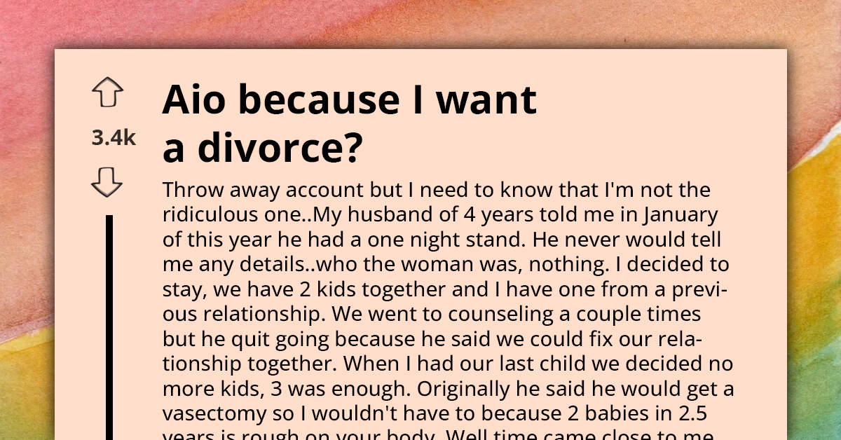 Redditors Advise Mother Of 3 To Run Away, Not Walk, From Her Manipulative Cheating Husband