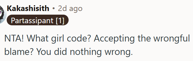 OP didn't do anything wrong.