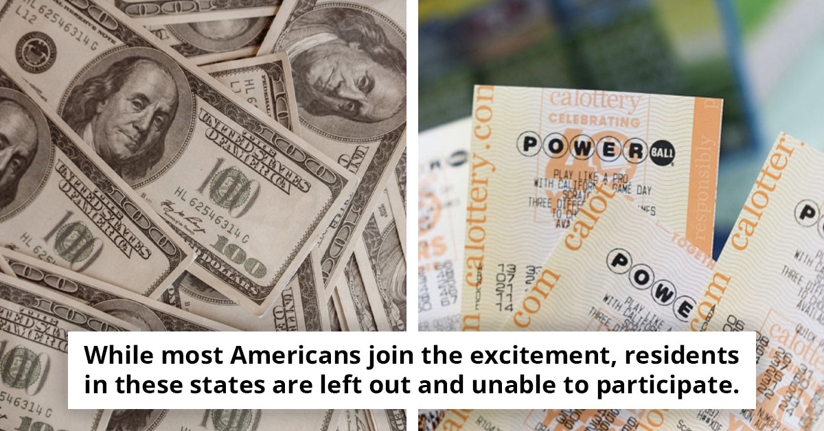Discover Why Five US States Omit Lottery Sales Amid $1B Powerball Prize