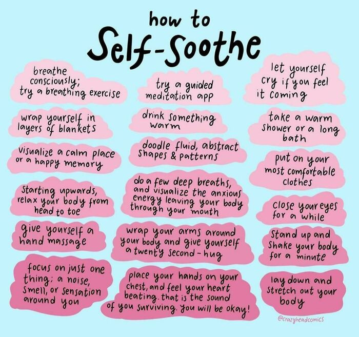 29. How to self-soothe