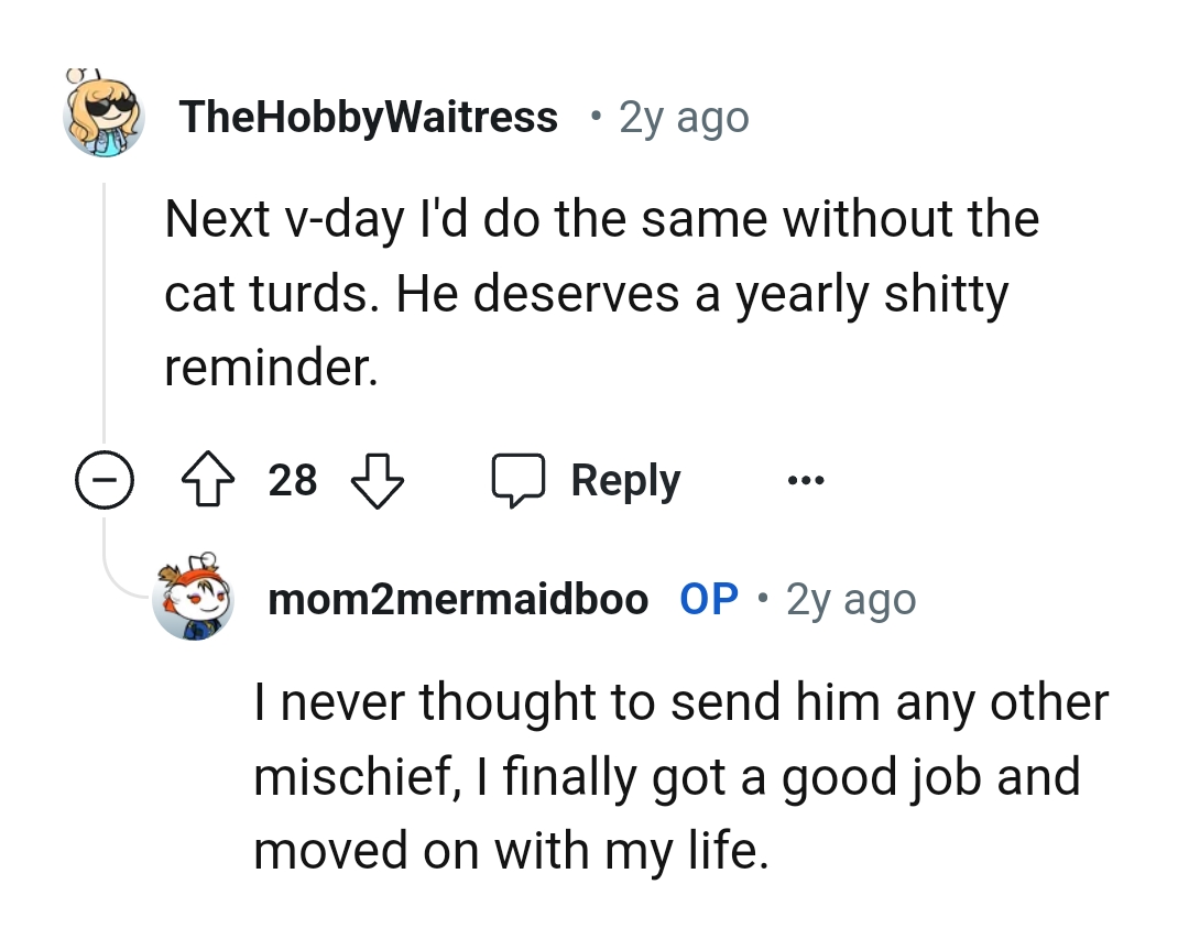 The OP finally got a good job and has moved on