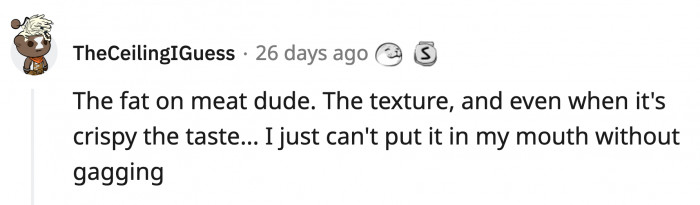 9. That's where all the flavor lives!