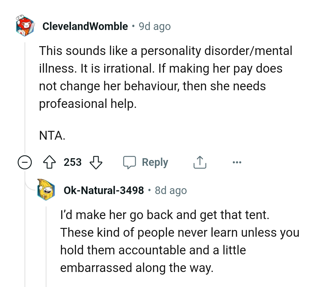 This sounds like a personality disorder to this Redditor