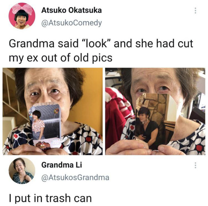 8. Oh, grandma!