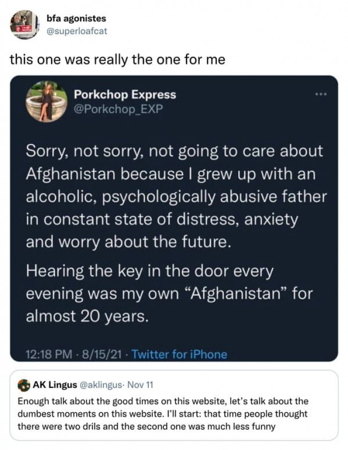 20. The one for this tweep