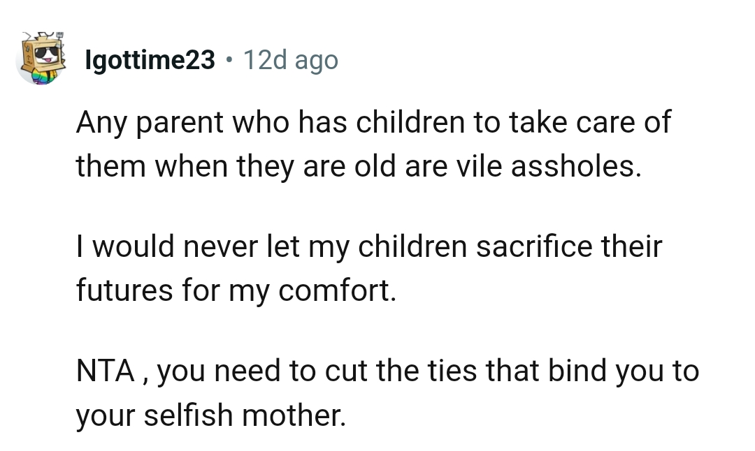 Cutting the ties that bind you