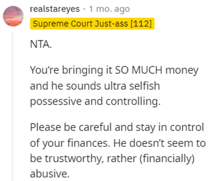 Doesn't seem trustworthy