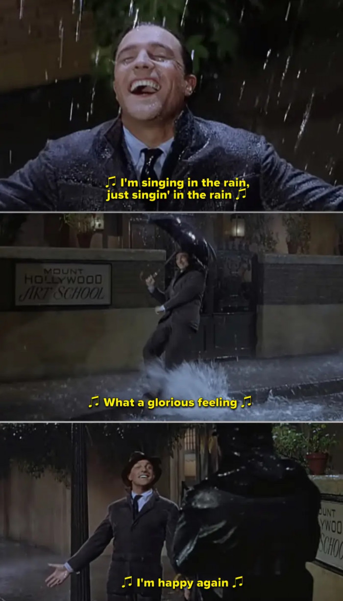 16. The movie, Singin' in the Rain (1952)