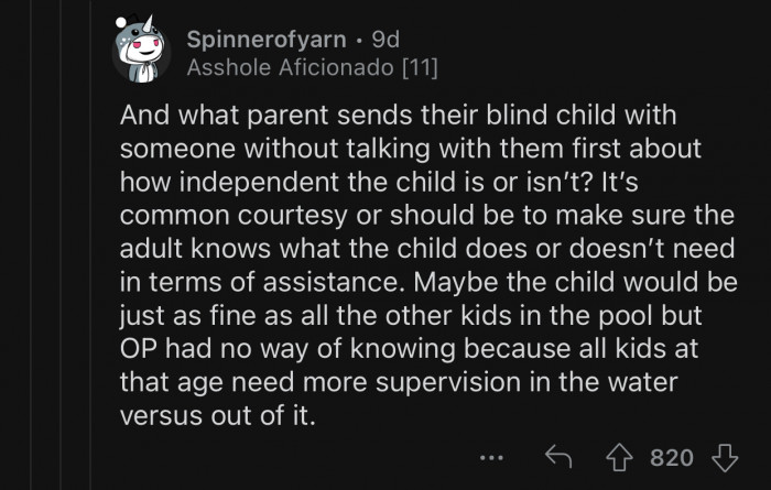 Kids their age need a lot of supervision.
