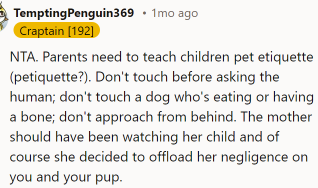 A Redditor Said Parents Need to Teach Their Kids Pet Etiquette