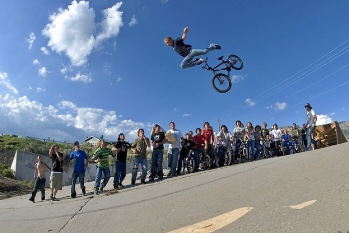 "Taken Before Realizing BMX Was Maybe Just Not For Him"