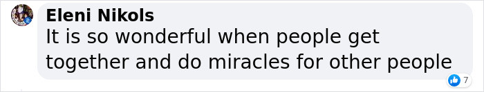 We hope to hear more stories like this, but we certainly don't wish for anyone to experience what Linda went through.