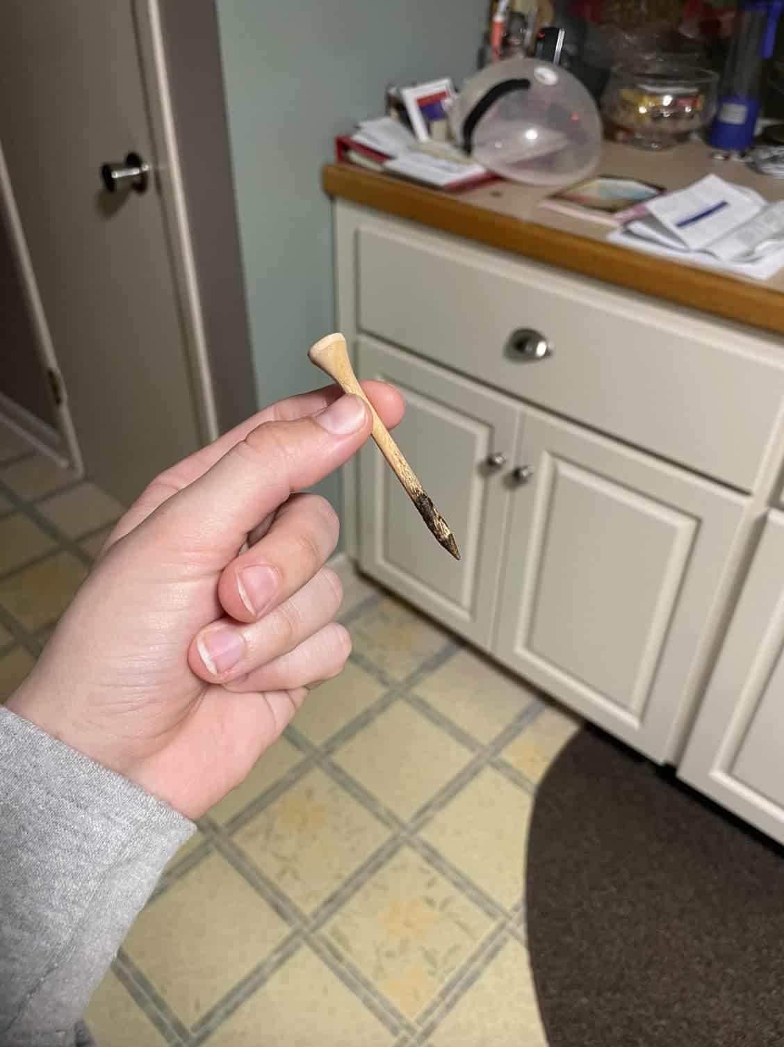 2. “New here. Alarmed. This just fell out of my ice maker at 9 PM. I do not play golf, nobody I know plays golf, and I’ve had this fridge for 12 years.”