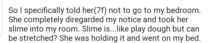 This 7-year-old disregarded her big cousin and took play dough into their room