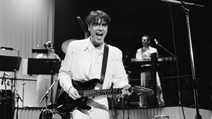 Crowd outside Keller Auditorium at night, last tickets sign, resale line