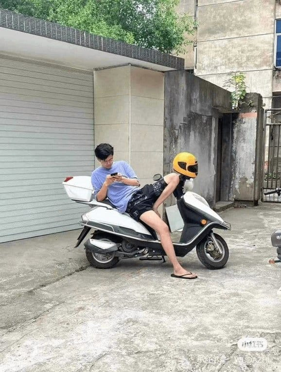 It looks like someone didn't make it to bed.