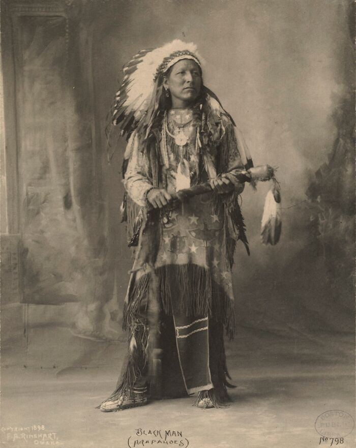 Black Man, Arapahoes, 1898