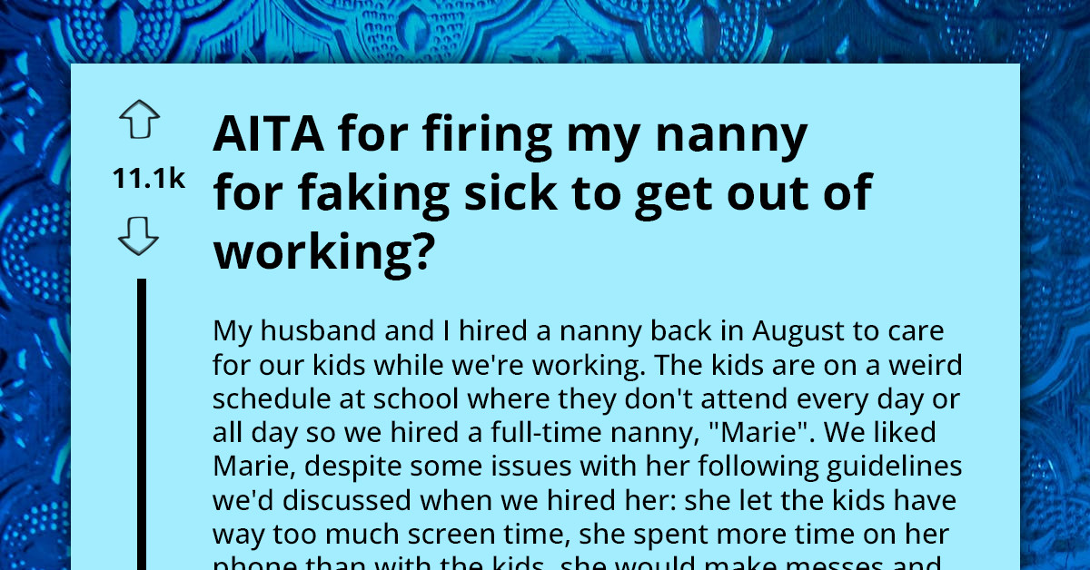 Mother Fires Nanny On The Spot In Water Park After Discovering They Faked Being Sick To Get Out Of Work, Asks If They're In The Wrong