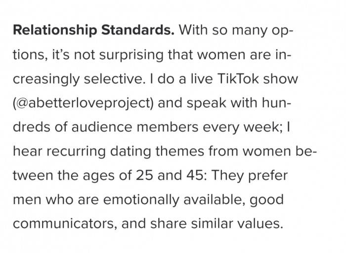 2. Relationship Standards