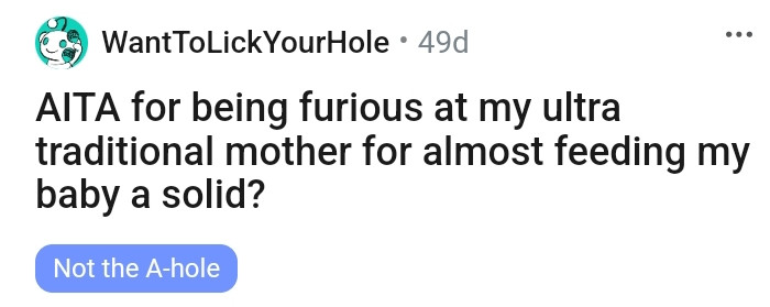 The OP kicks off her story but not without a headline