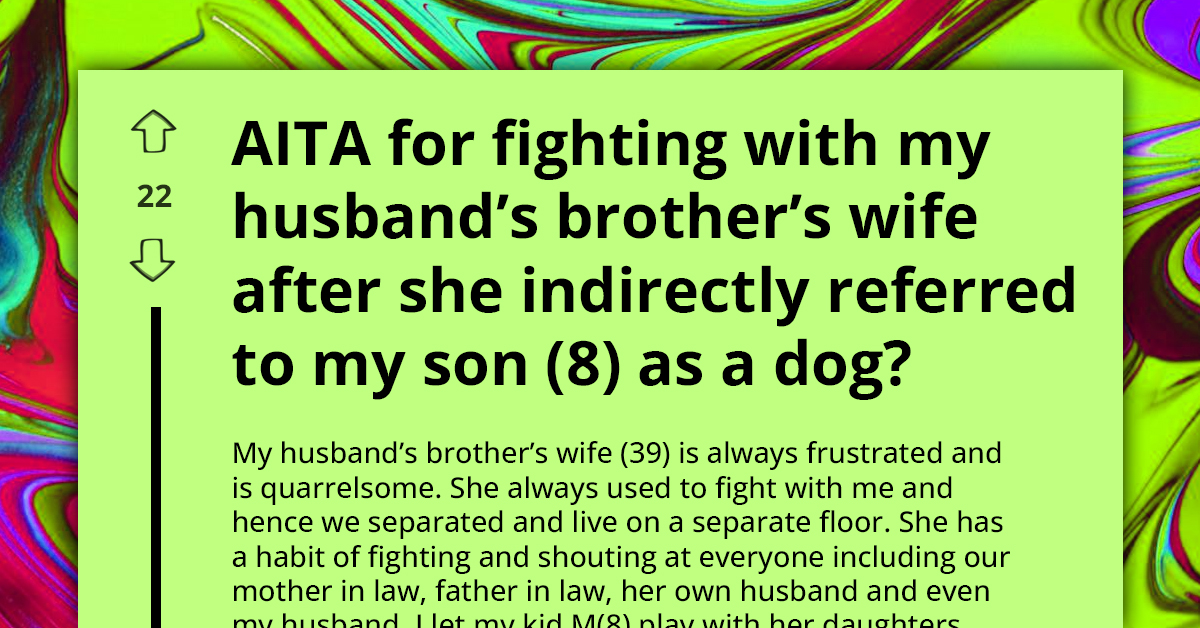 AITA For Clashing Over A Family Member's Insult To My Child