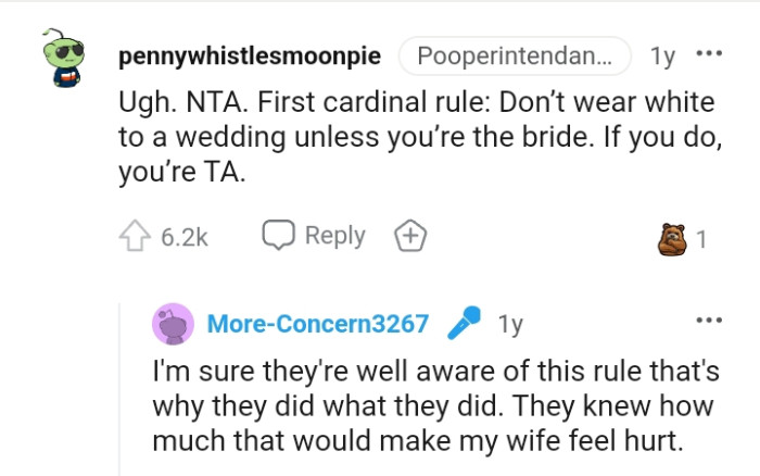 And the comments roll in...