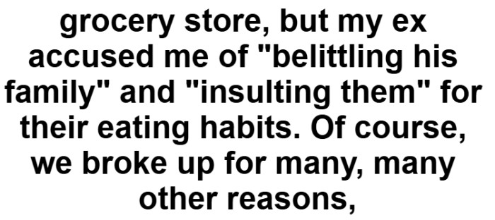 Instead of solving the problem, her suggestion led to a much bigger argument about respect and intentions.