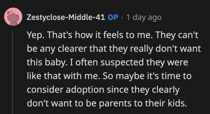 They treat their kids no better than house bills they have to pay for