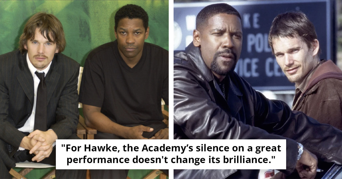 Ethan Hawke Reveals Denzel Washington's Heartfelt Oscars Comment During Training Day Nomination