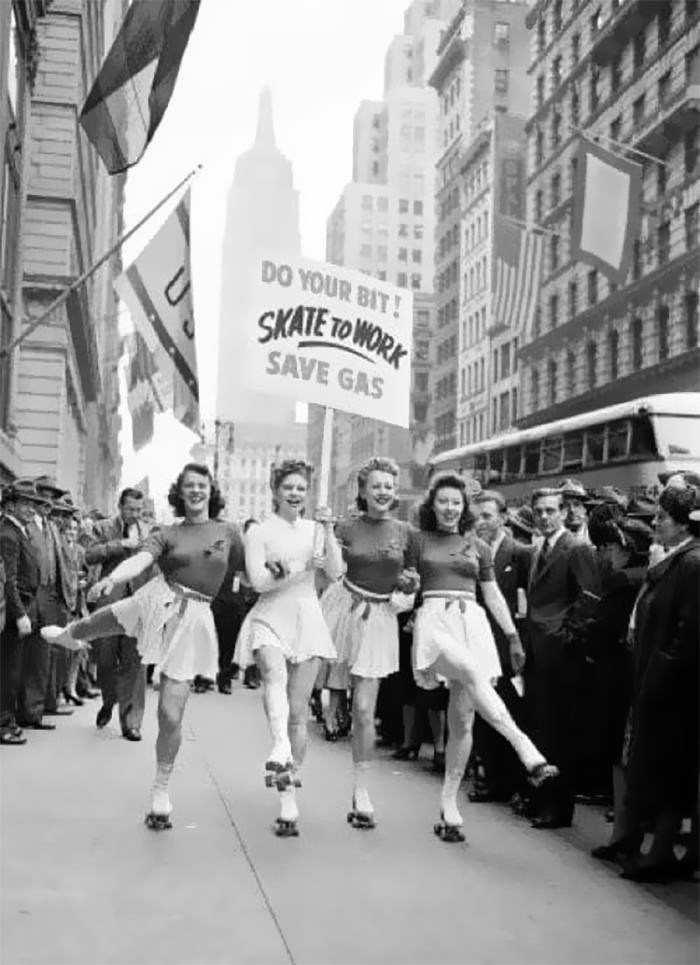 49. An old photograph with a funny twist in today’s context.