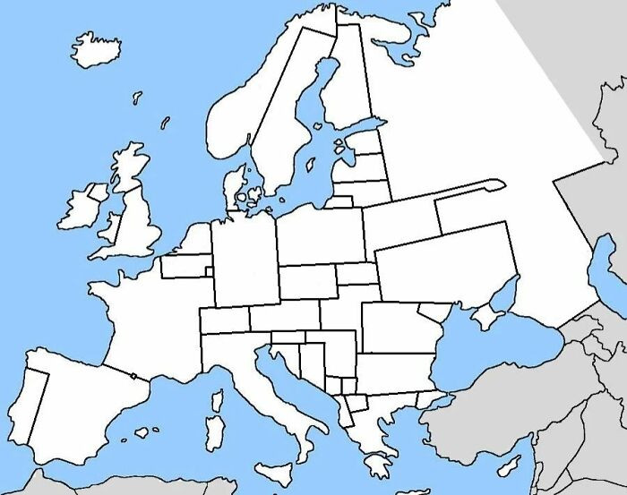 20. Europe, but with European Colonization