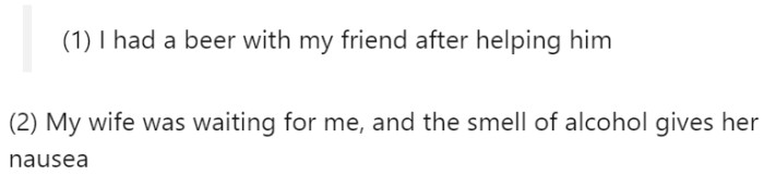 OP has offered the following explanation for why they think they might be the a-hole: