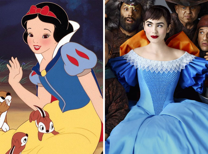11. Lily Collins As Snow White