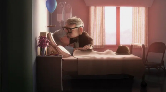 22. The heartbreaking opening montage in the Disney movie, UP