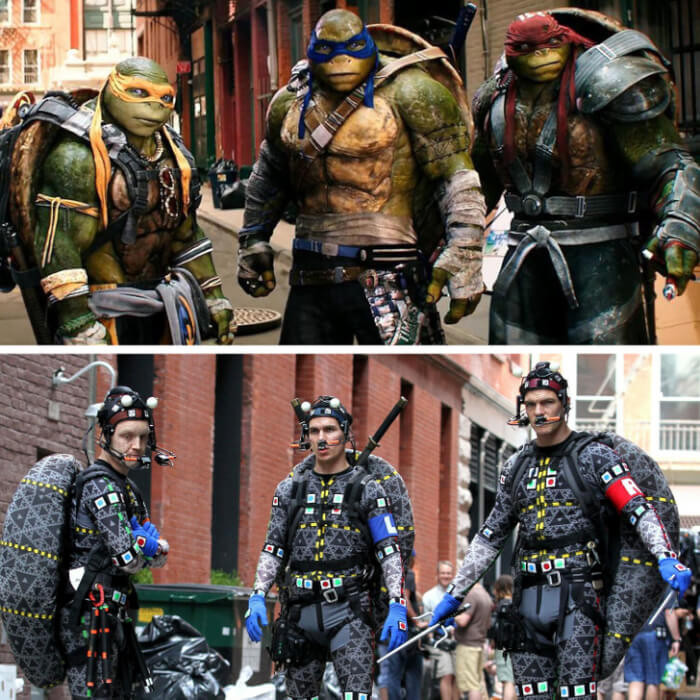 12. The actors in Teenage Mutant Ninja Turtles: Out of the Shadows must wear special suits with sensors attached to record their movements.