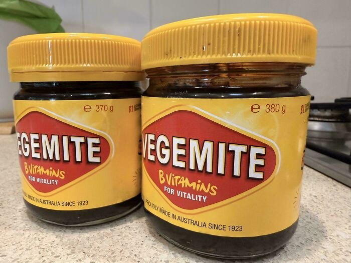 20. Ah, The Forever Shrinking 400g Of Vegemite