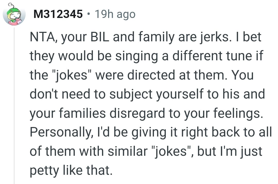 And the comments roll in...