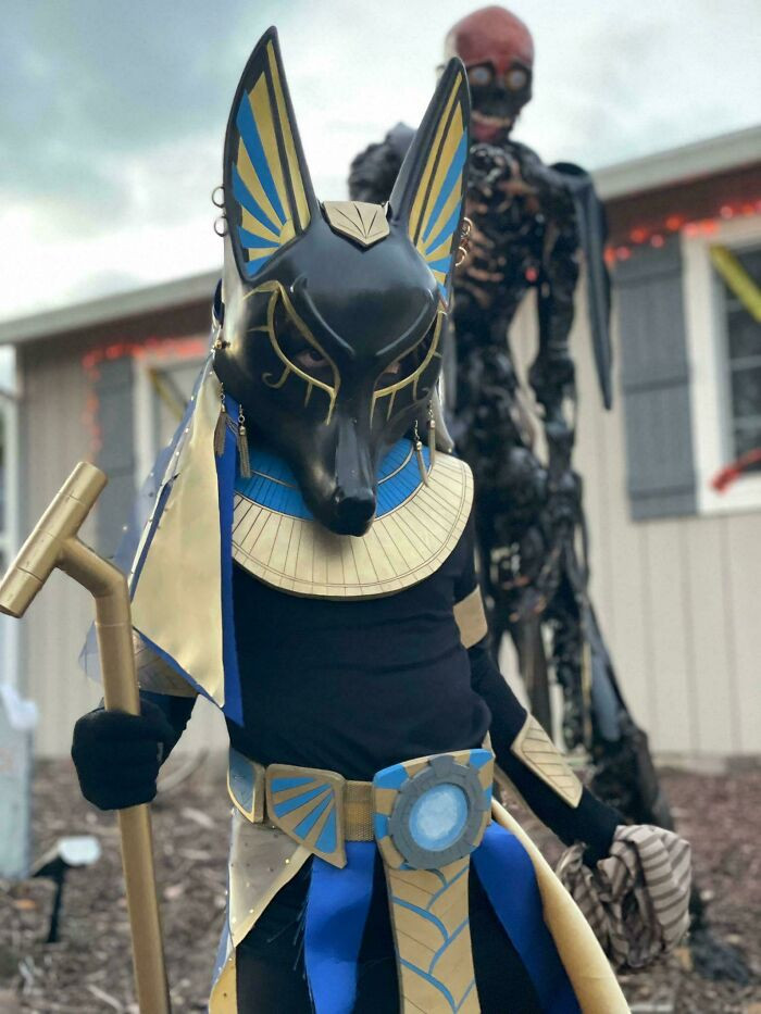 35. My Daughter, As Anubis, About To Lay Down Some Judgment