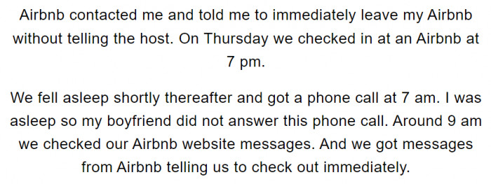 This is the couple's own account of the situation