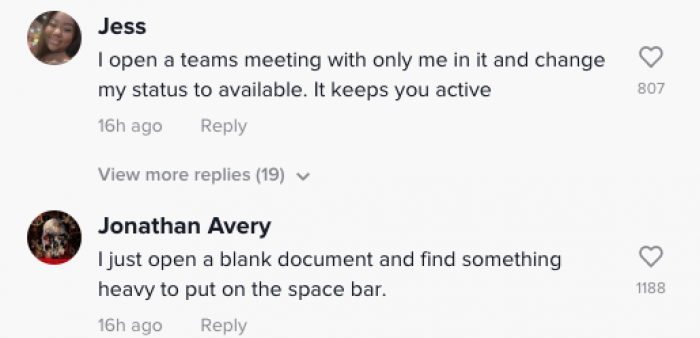 This is when the comments started rolling in, and people shared their own methods for managing remote work.