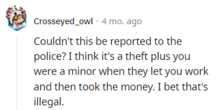 Sounds like theft to me