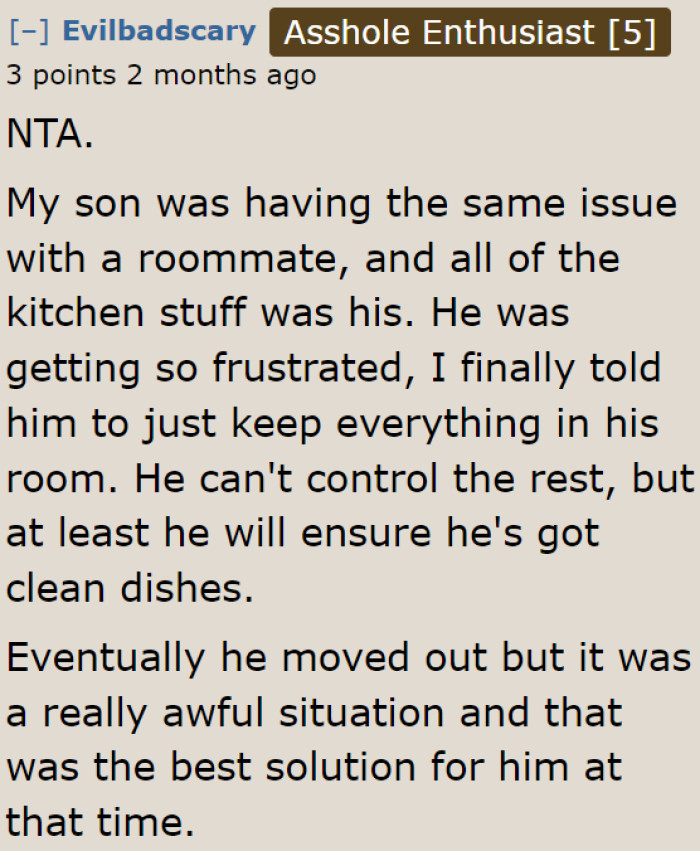 Lazy roommates are the worst.