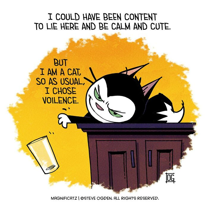 28. Cat = violence